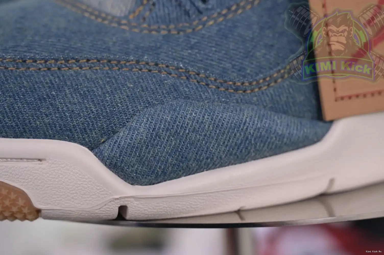 Air 4 Kimikick levis retro Jordan Jordan denim 0730
